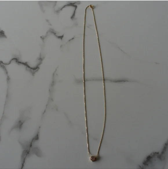 Catbird A.M. Thorne Peach Moonstone Necklace - Picture 2 of 3